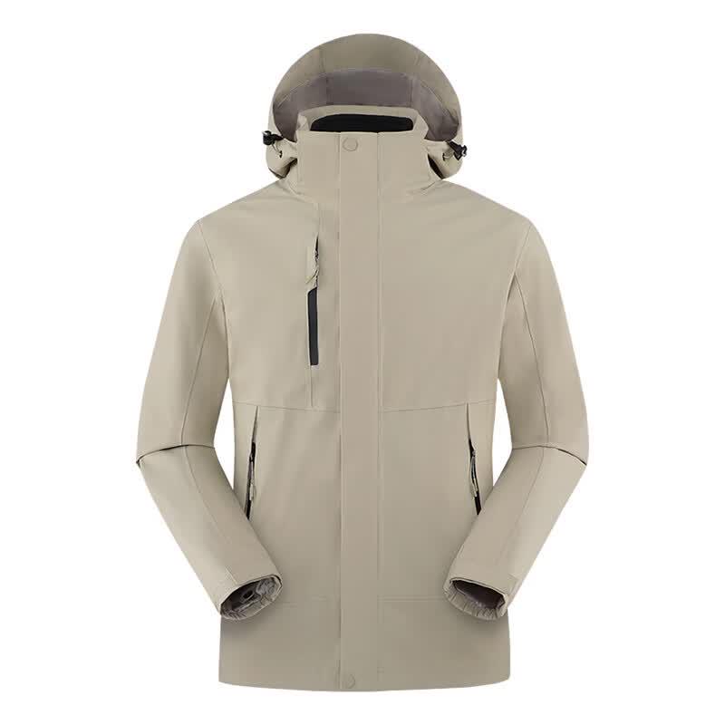 COVER GAL Unisex 3-in-1 Windproof Waterproof Down Jacket