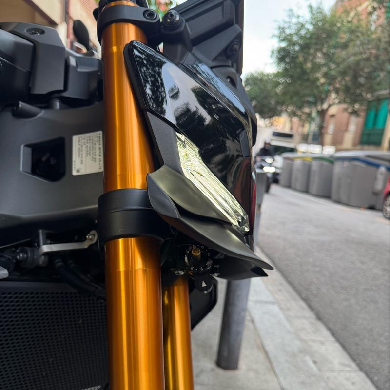 For Yamaha MT-09 Gen4 SP 2024 2025 Wing Front Spoiler Downforce Lower Frontal Spoilers