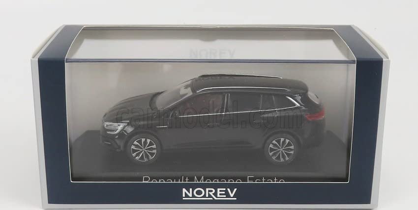 NOREV Renault Megane Estate 1/43 Scale Diecast Model Car 2020 (Black)