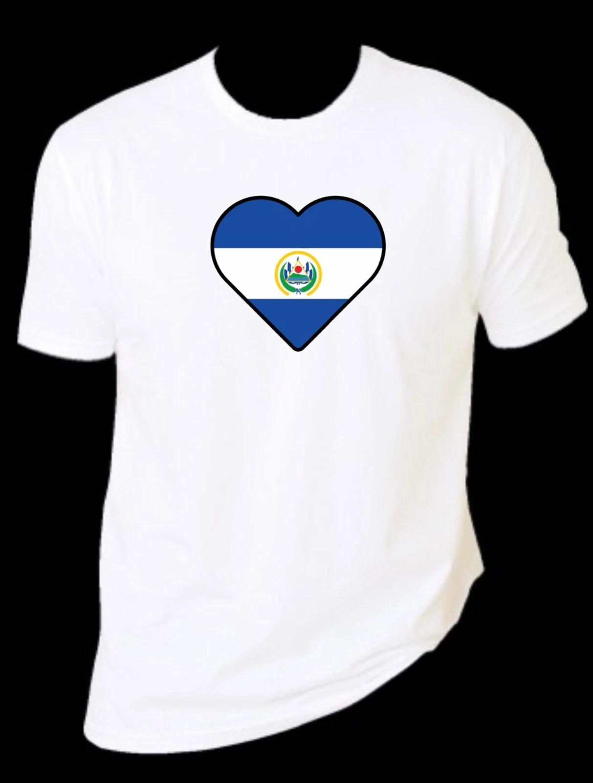 

El Salvador #3 unisex T-Shirt 100% Cotton Premium Tee S,M,L,XL,XXL L