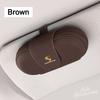Car Glasses Case Auto Sun Visor Glasses Holder Sunglasses Clip Storage Accessories For Porsche Macan Panamera Cayenne Cayman 911 FU3