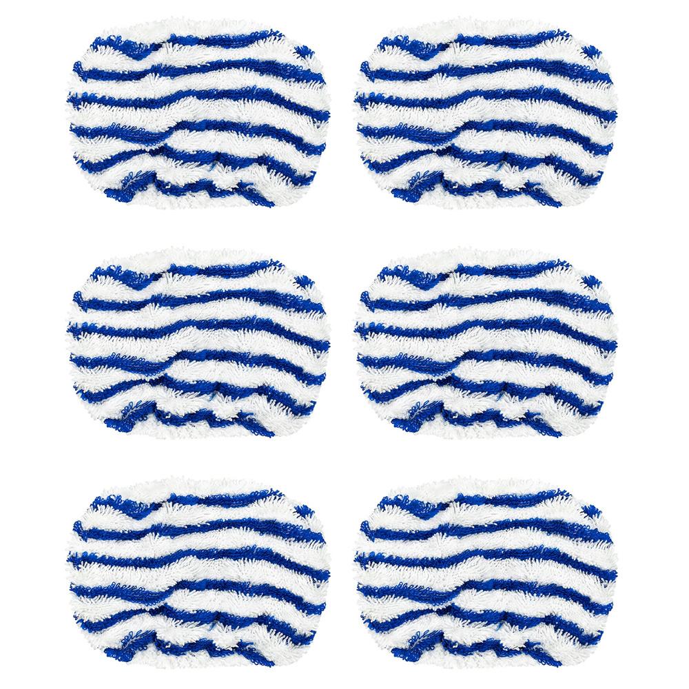 12 Stück Dampfmopp Tuchbezug Mikrofaser Moppkopf Hülle Holz Marmor Boden Wischlappen für Rowenta ZRO05801 RY7/RY8 Serie