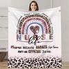 Tribute Doctor Nurse Blanket Flannel Printed Blanket Four Seasons Universal Family Leisure Sofa Blanket