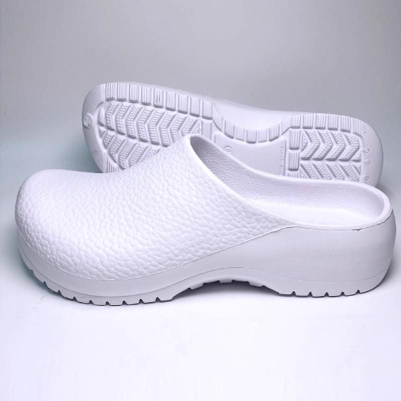 Women's Waterproof, Oil-Proof Anti-Slip Chef Shoes - Stain-Resistant Workwear for Restaurants and Hotels, Closed Toe and Half Slippers