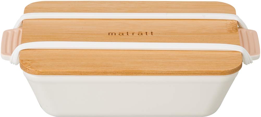

Masakazu Antibacterial Lunch Long White Box, Mattratt, Rectangular, Dish, Lunch, 550ml, белый