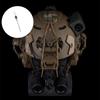 Dump Trucks Reinforcement Rope Nylon Retention Lanyard Night Visible Device Fixed Strap Lanyard With Sliding Buckles