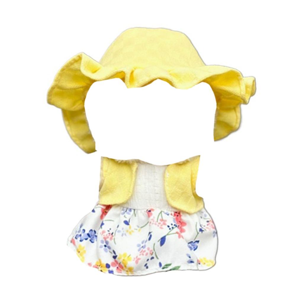 1 Set Dress Labubu Doll's Clothes Skirt Plush Dolls Clothes 17cm Labubu Clothes Set  for 17cm Labubu
