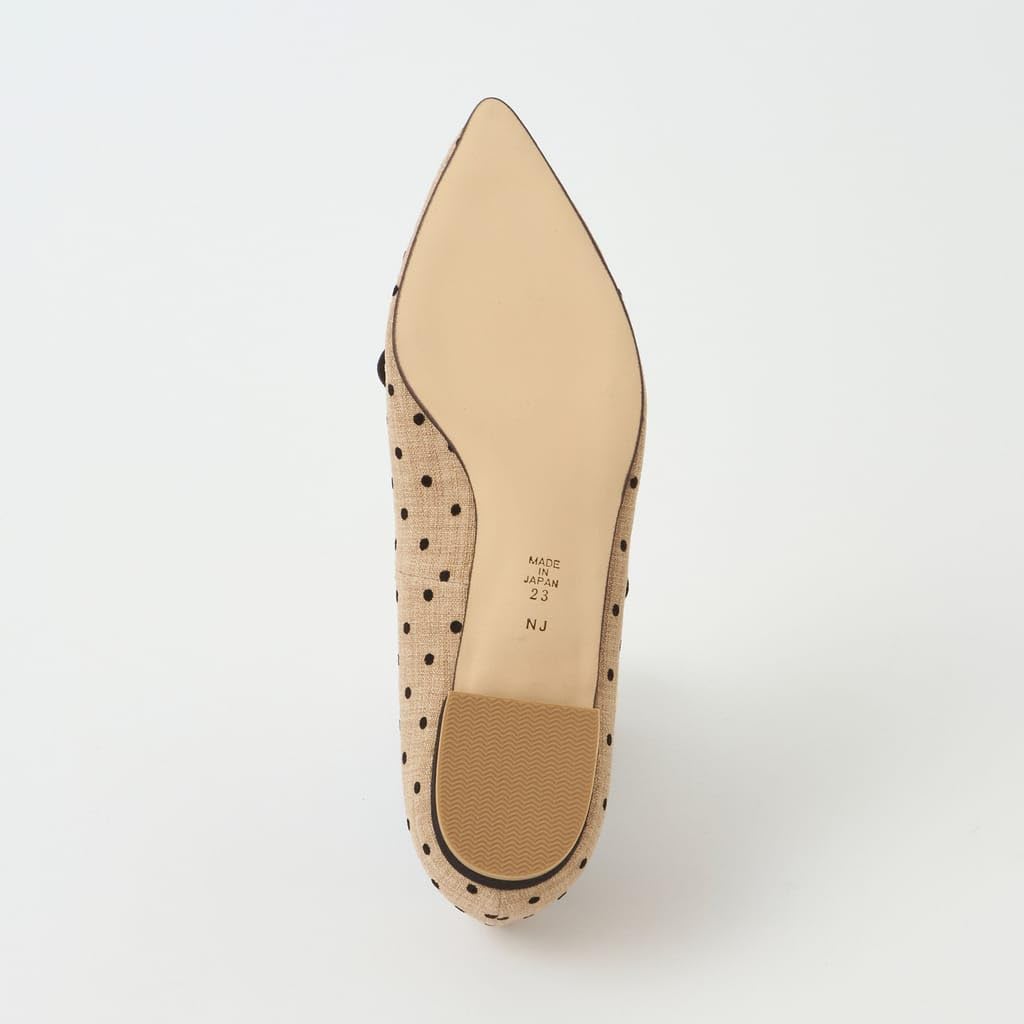 Low heel flat made in 185505400007 [Diana] shoes, Japan, beige, 21.5cm,