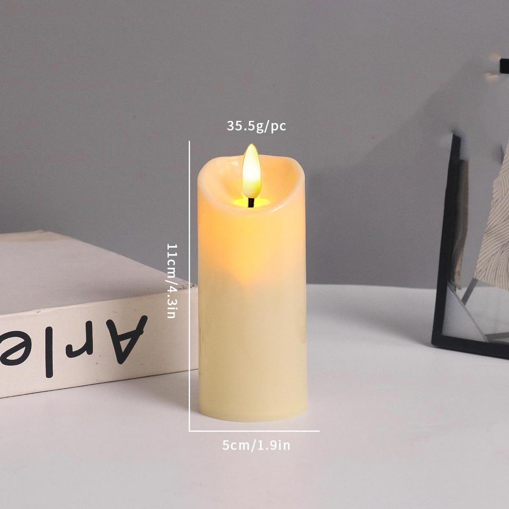 LED Tea Light Candles - Flameless Weeping Lights for Christmas and Wedding Decorations