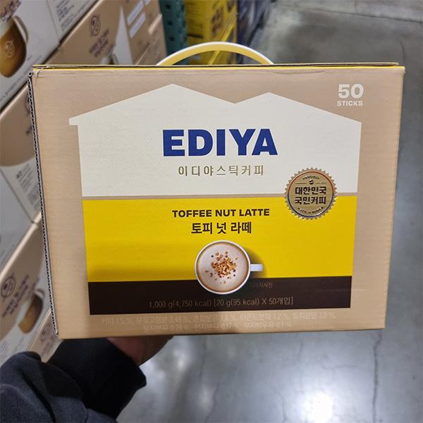 Ediya Toffee Nut Latte 20g x 50sticks