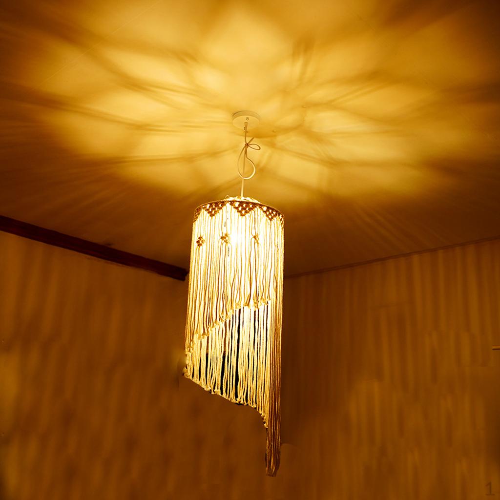 

Boho Lampshade Pendant Lamp Cover Tapestry Decor Ceiling lampshade