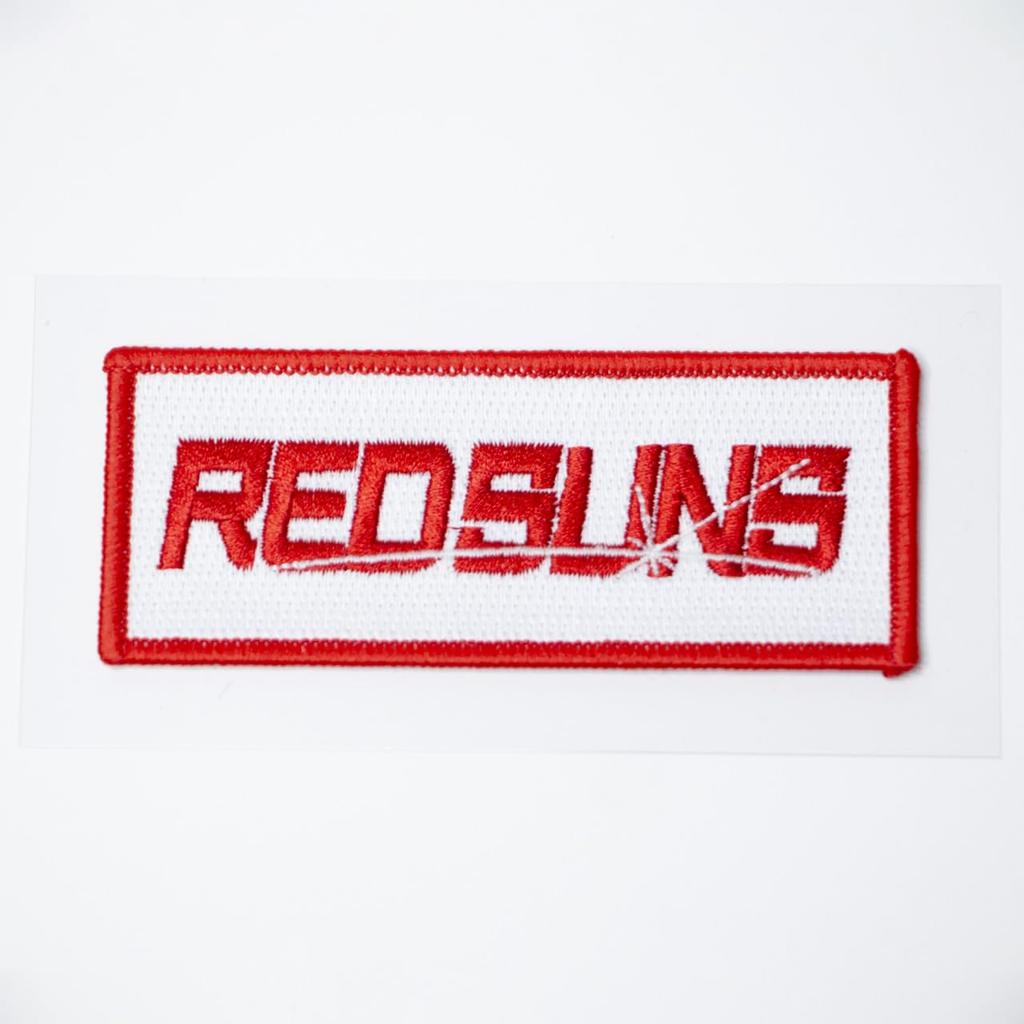 New Movie Sticker Patch Red Suns FC3S "Initial D"
