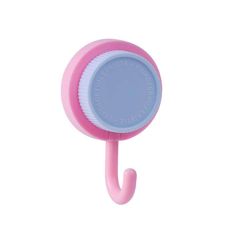 Strong Vacuum Suction Cup Hook - No Drill, Rotating Wall Adhesive for Bathroom & Kitchen
