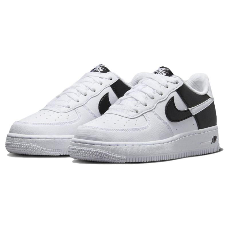 Nike Air Force 1 NEXT NATURE Slip Resistant Abrasion Resistant Low top Skateboard Shoes White Black Sneakers HF9096-100