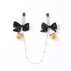 Sex Toys SM Bow Palace Bell Nipple Clamp Couple Flirting and Teasing Bell Clip Couple Interaction Nipple Clamp