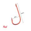 30 Pcs/set Fishing  Hooks High Carbon Steel Barbed Fish Hook Fishing Equipment Accessories