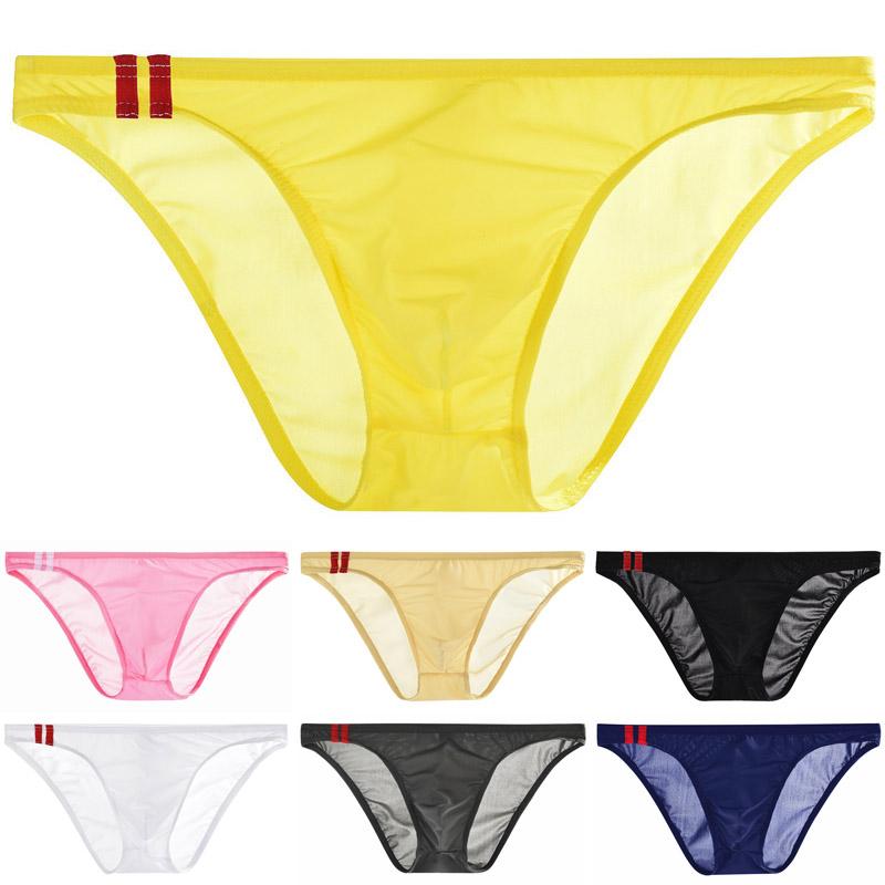Low Rise Briefs Underwear Solid Bulge Pouch Plus Size Men Male Underpants