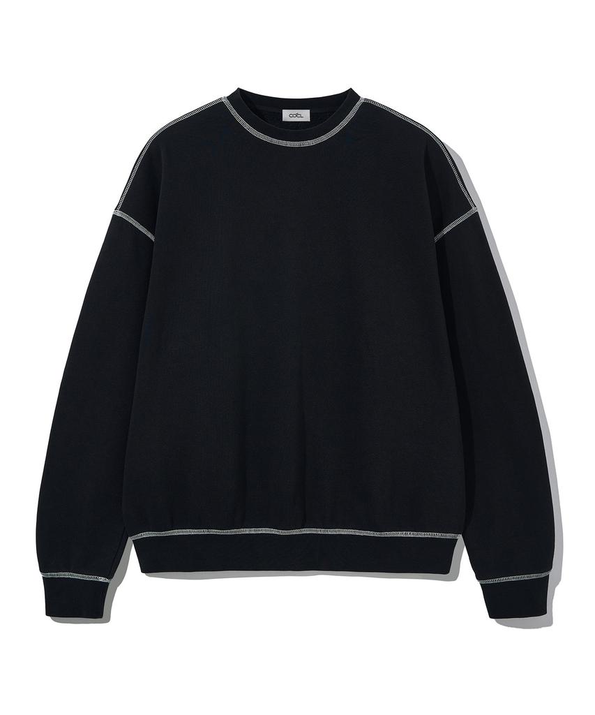 [2Pack] Stonewashed Brushed Sweatshirt & Hoodie Coosts255Ts256