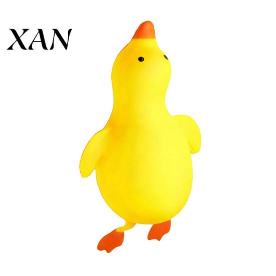 Safe Soft Rubber Fidgets Anti-stress Duck Fidget Toys, Cute Pineapple Peanut Decompression Squeeze Toys for Kids Adults, Sensory Adults Slow