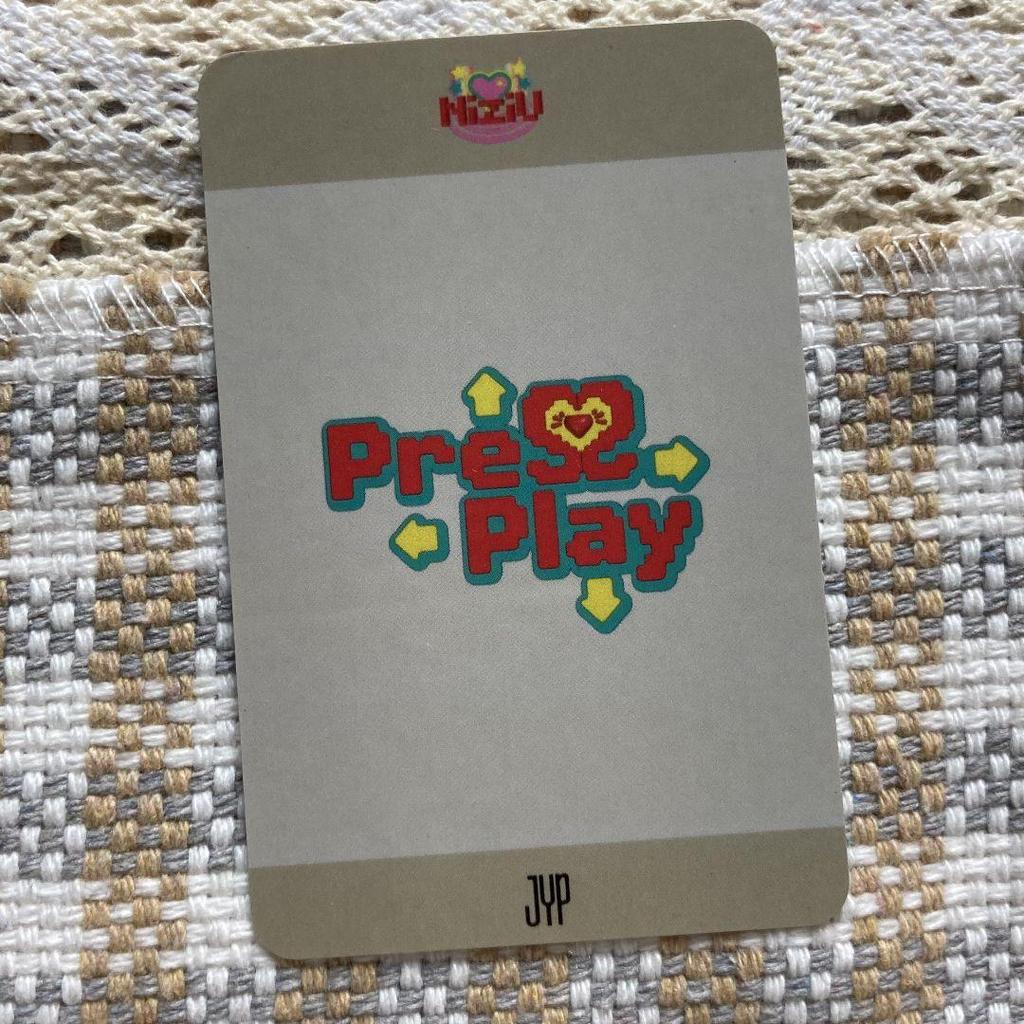 [USED] NiziU Korea 2nd Week PressPlay Limited Sanok Rio Trading Card