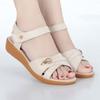 Factory sandals women's soft-soled beef tendon 2025 new mother sandals flat-soled summer outer wear middle-aged and elderly pregnant women