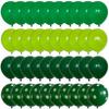 40pcs Green Balloons Set Metallic Confetti Balloon Jungle Safari Animal Birthday Party Decorations Kids Boy Baby Shower