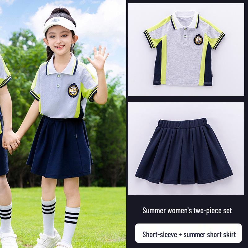 

Children s Primary School Sports and Autumn Three-Piece Uniform Set for Summer Classes and Kindergarten 120 cm