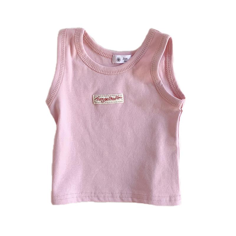 Girls' And Boys' Casual Vests, Summer Children's Cute Tops