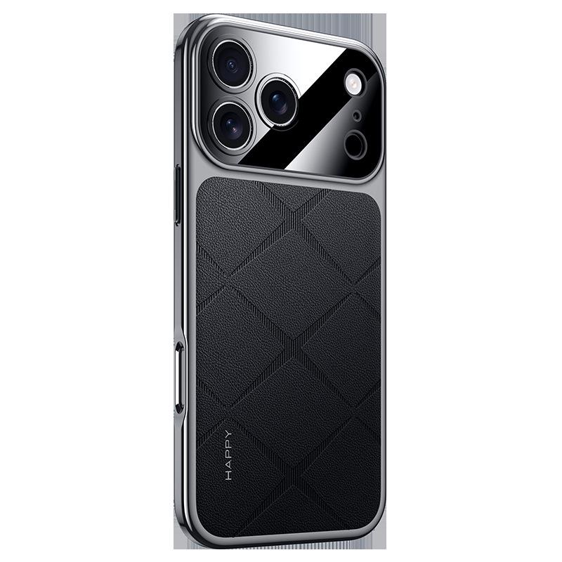 iPhone 17 Pro Max Ultra-Thin Luxury Leather Case: High-End Personalized Soft Cover