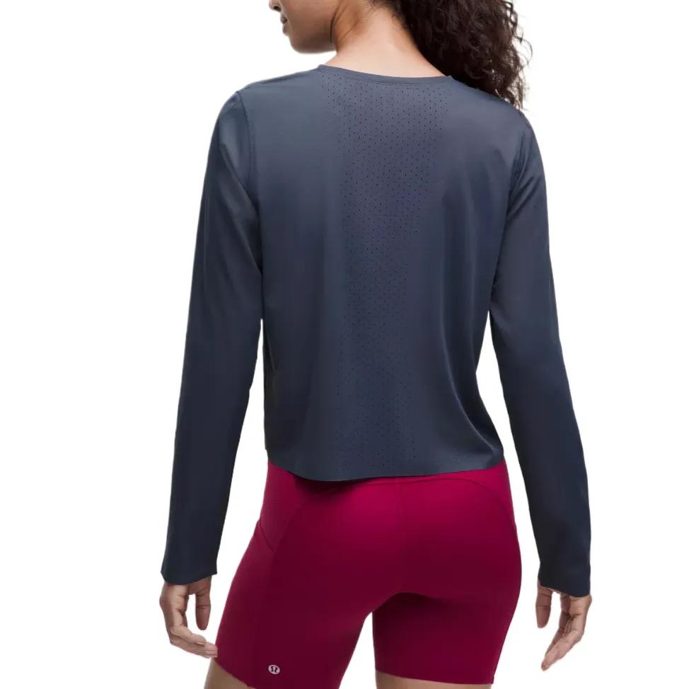 Lululemon Fast Free Collection Running T-Shirts Women's Crew Neck (Unisex) Running T-Shirts LW3KQ1S | Black