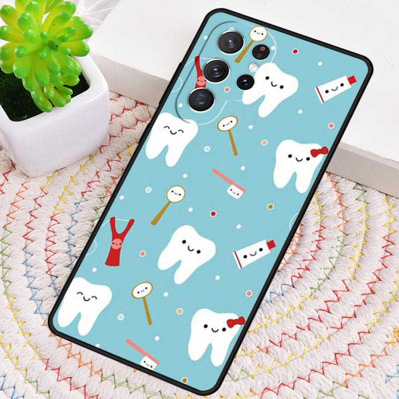 Dental Definitions Tooth Phone Case for Samsung Galaxy Note 10 Pro S26 Ultra S23 S24 FE S25 S21 S22 PLUS Shockproof Cove