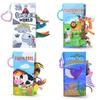 Baby Early Education Toys Tail Cloth Book Puzzle Parent-child Interactive Sound Ring Paper Baby Puzzle Exercise Toys
