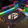 Linkin Park Design Kristall Samt Teppich Gemütlich Non?Rutschfester Teppich mit Aufdruck für Schlafzimmer Wohnzimmer Eingang
