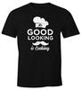 Mr Good Looking Is Cooking Shirt Men's Fun Shirt Moonworks