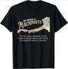The Creation Of Machinists-CNC Milling Machine Operator Design -100% Cotton Round Neck Short Sl