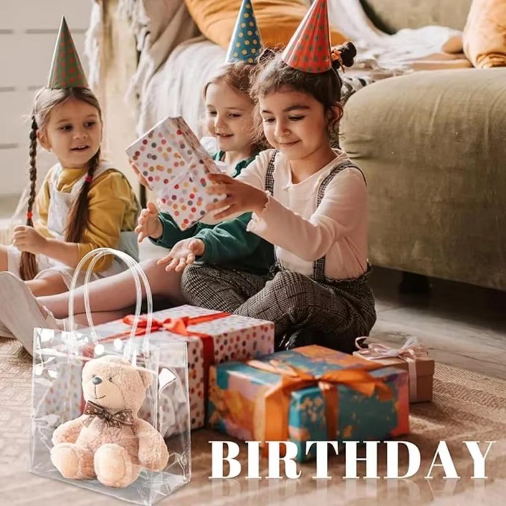 Gjennomsiktig klar tote bag PVC kosmetikk plastposer Nye handleposer