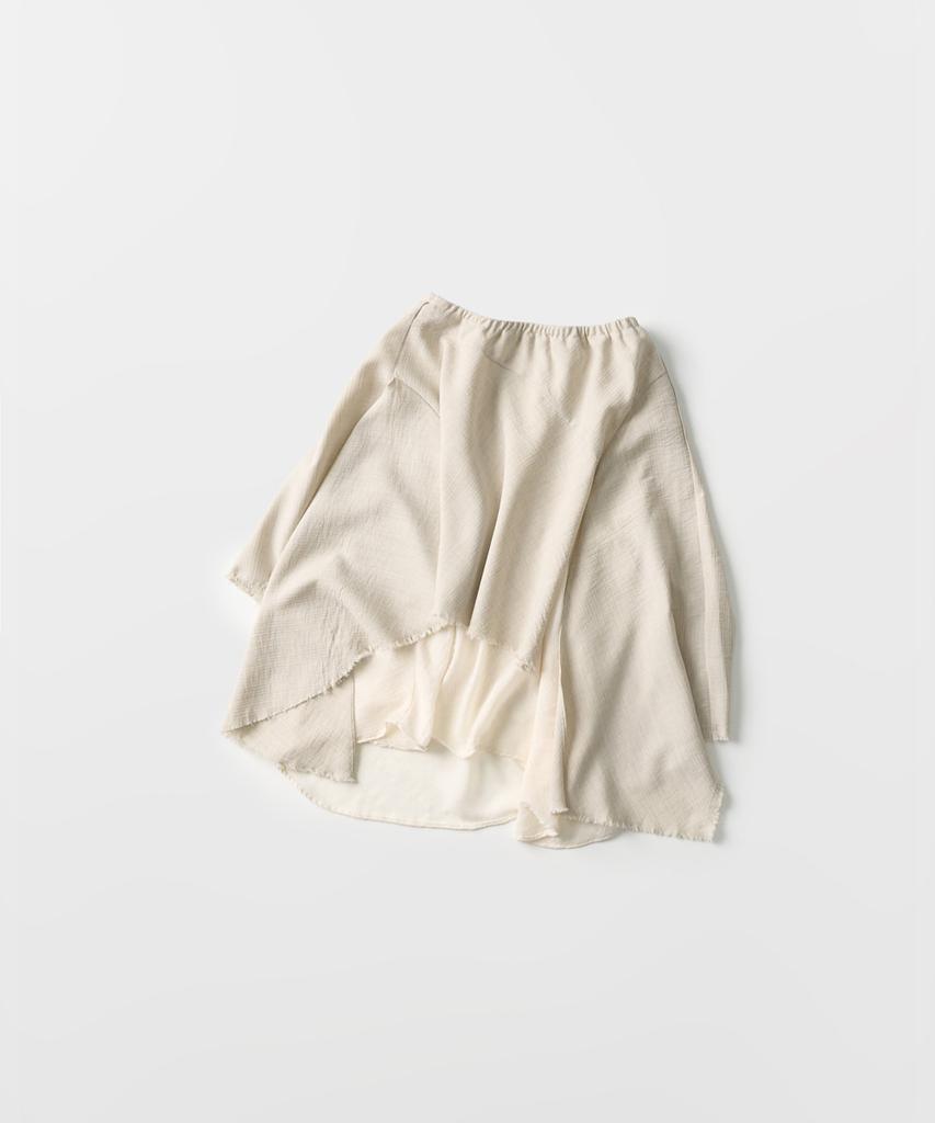 Beleuso Handed Fringed Skirt