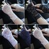 Lace Sexy Mesh Lace Sexy Mesh Fingerless Lace Gloves  Driving Cycling Cosplay
