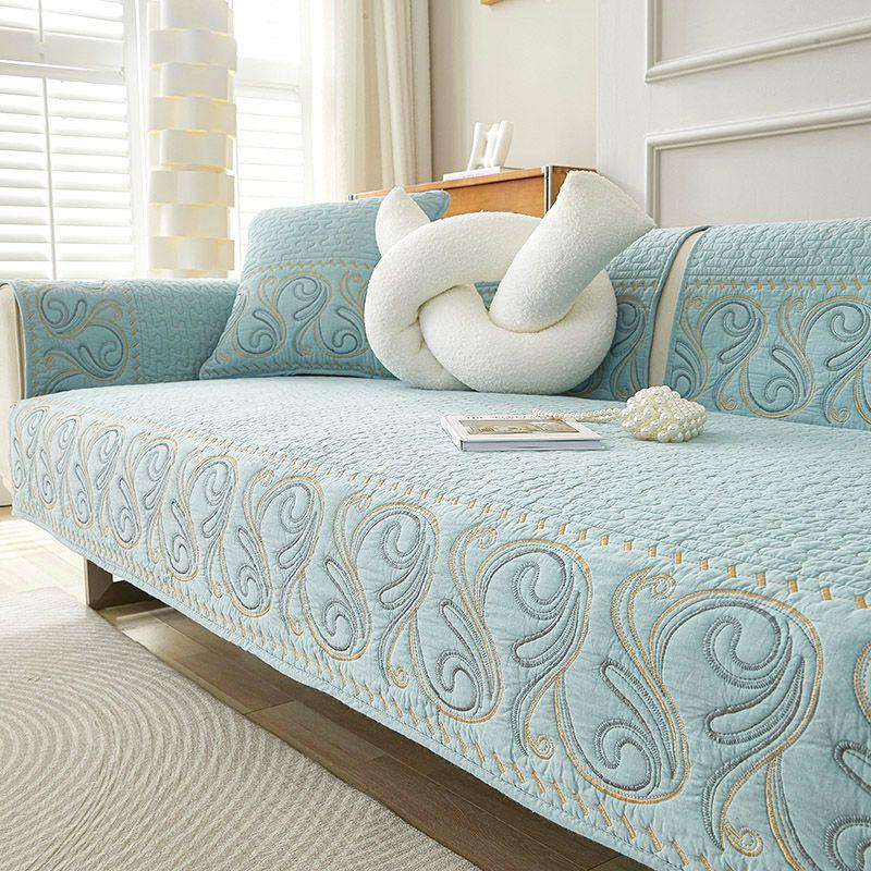 Sofa Cushion Universal In All Seasons, Modern Non-slip Seat Cushion, Sofa Cover, Backrest Towel Cover