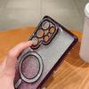 Glitter Magnetic Bling Diamond Cover for Samsung Galaxy S25 Ultra S24 FE A56 A36 A26 A16 A55 A35 A25 A15 A54 Case iPhone 16 15 Plus 14 13 Pro Max Case