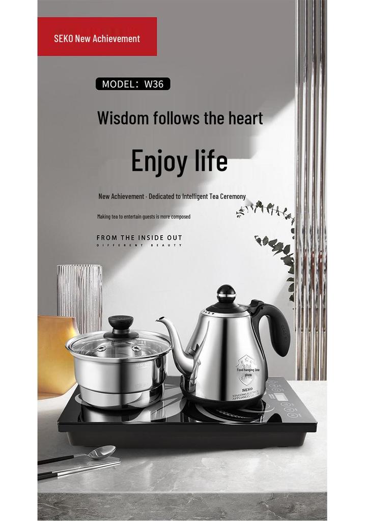 Xin Gong W36 Automatic Bottom-Fill Hot Water Kettle with Built-in 304 Stainless Steel Electric Tea Stove
