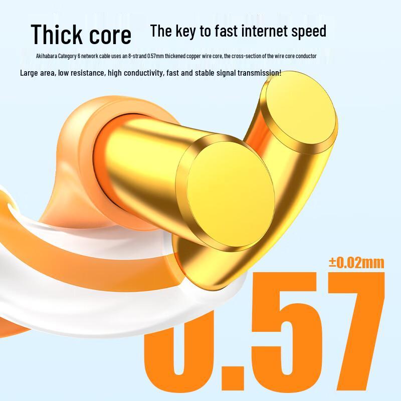 CHOSEAL Cat6 Gigabit Outdoor Ethernet Cable