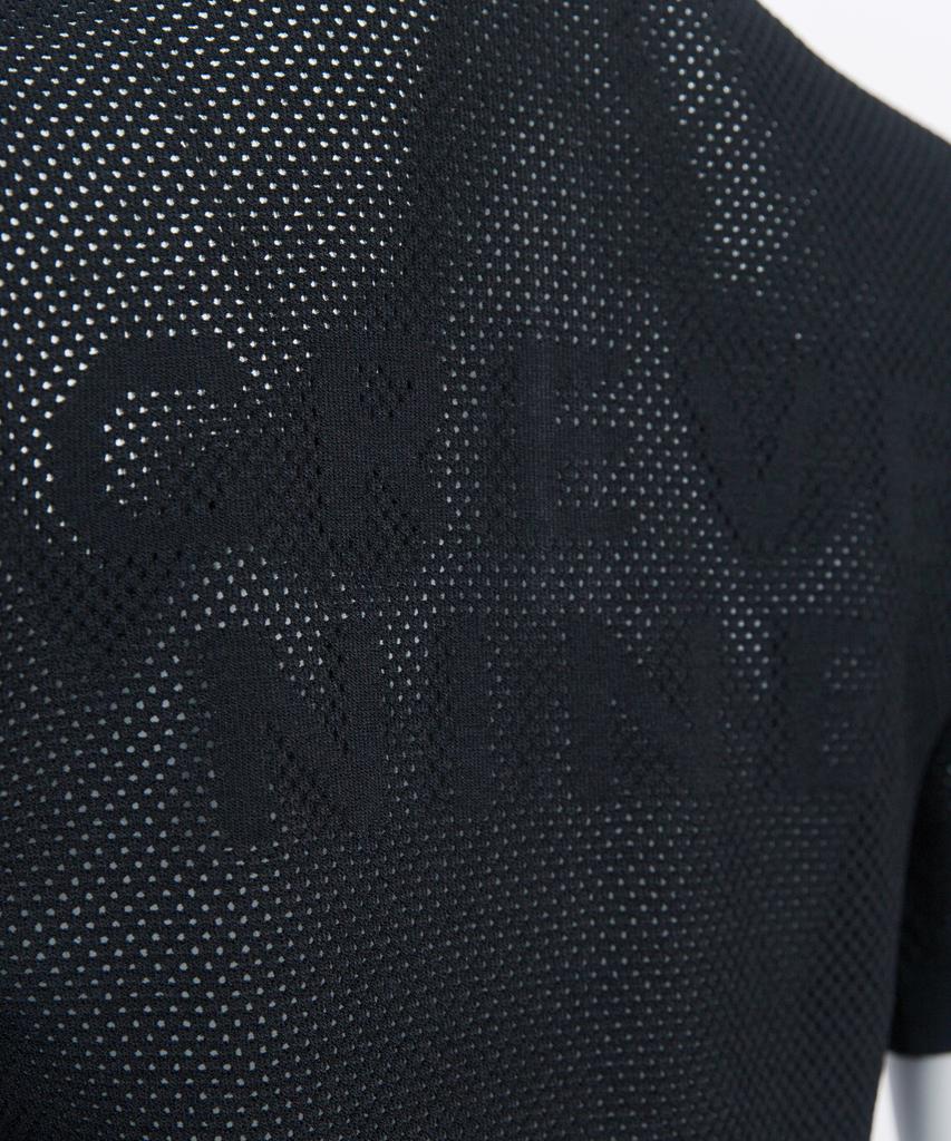 CREVE9 Scalloped Logo Knit Pullover