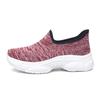 2024 new spring and autumn soft-soled mesh breathable one-pedal women's casual shoes elderly walking shoes
