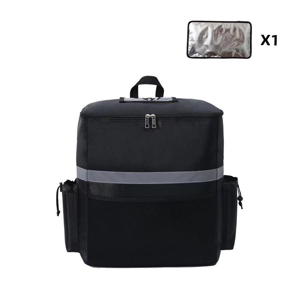 Large Capacity Commercial Delivery Box 35L Thermal Storage Backpack Food Storage Cooler Bag BBQ