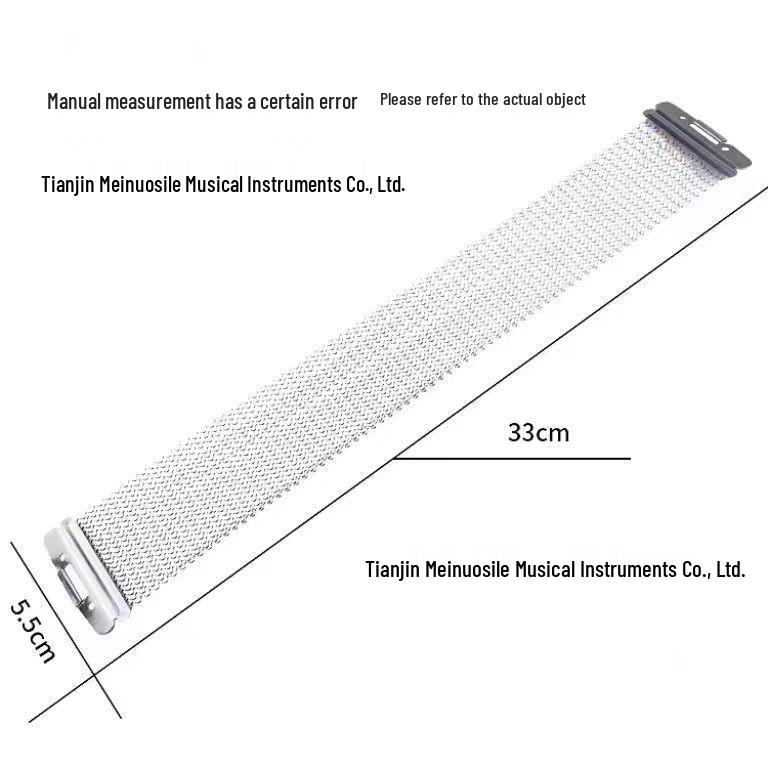 Snare Drum Strap Regulator: Metal Accessory for Stringing & Fixing