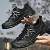 Men's Wearable Grip Hundred Slip Resistant Casual Multi-Season Trial Sneakers - Lightweight Mesh Breathable Sneakers