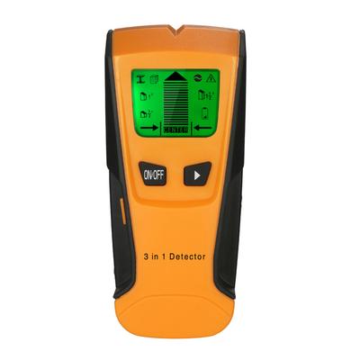 Stud Finder 3 In 1 Multi-functional LCD Digital Wall Detector Metal Wood AC Cable Live Wire Scanner