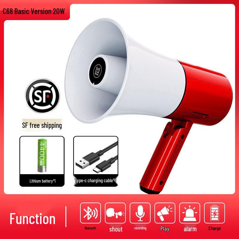 Bluetooth Megaphone for Street Vendors