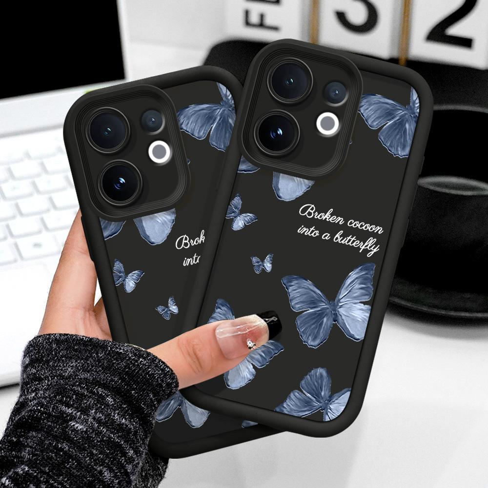 Flying Butterflies Phone Case For VIVO V60 V50 V40 Lite V30 V29 V29E V27 V27E V25 V25E V23 V23E Pro 4G 5G Staircase Soft Cover